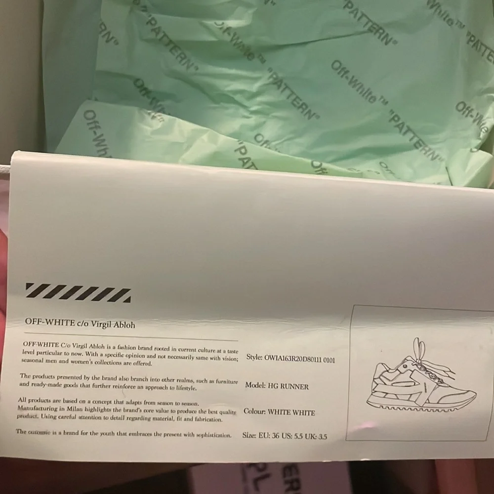 OFF white HG Runner colour white white - Picture 9 of 10